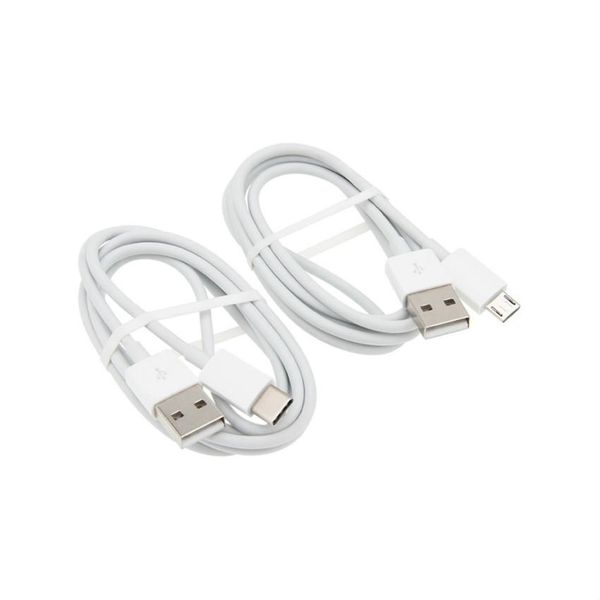 

1m micro usb cable fast charger cords type c data charging line for samsung s10 s9 huawei xiaomi android phones 200pcs