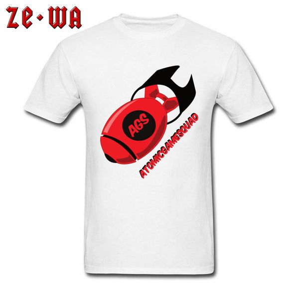 

лучшее качество мода tee-shirt 2018 осень streetwear atomic игра команда mini nuke t-shirt печать redbrick школа tshirt мужчина