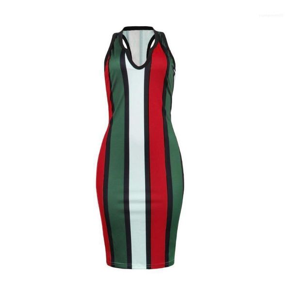 

neck lady beach dress womens club clothing women summer dresses stripe skinny dresses backless deep v, Black;gray