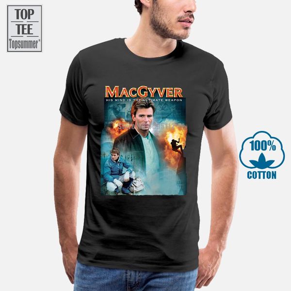 

macgyver v2 r d anderson poster tv series t shirt black all sizes s to 4xl