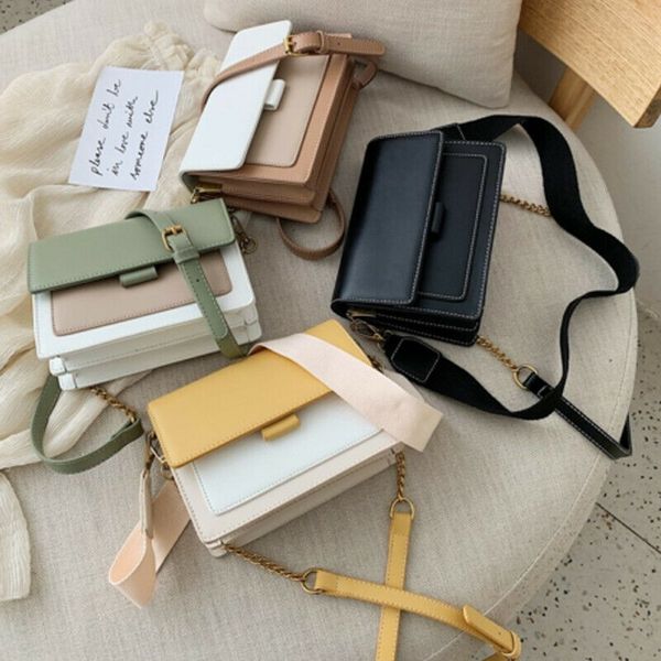 

noenname- women leather handbag shoulder lady cross body bag tote messenger satchel purse