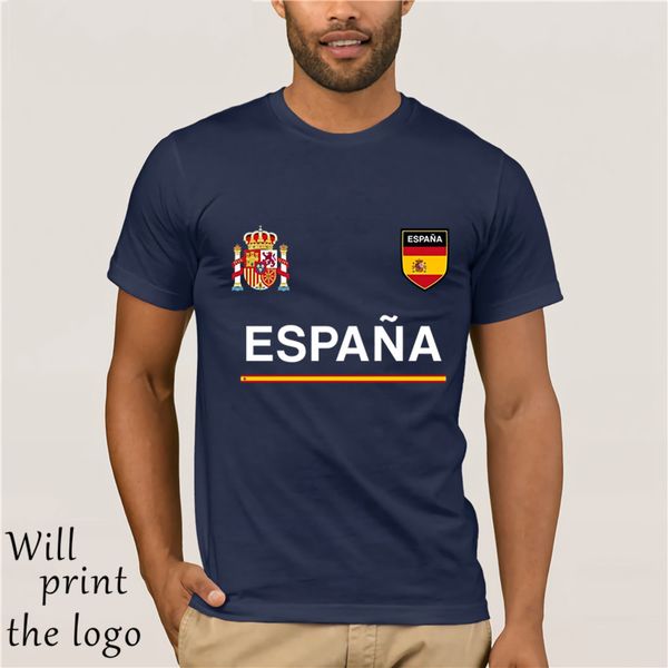 

spain, espana soccer t-shirt spanish nation football jersey