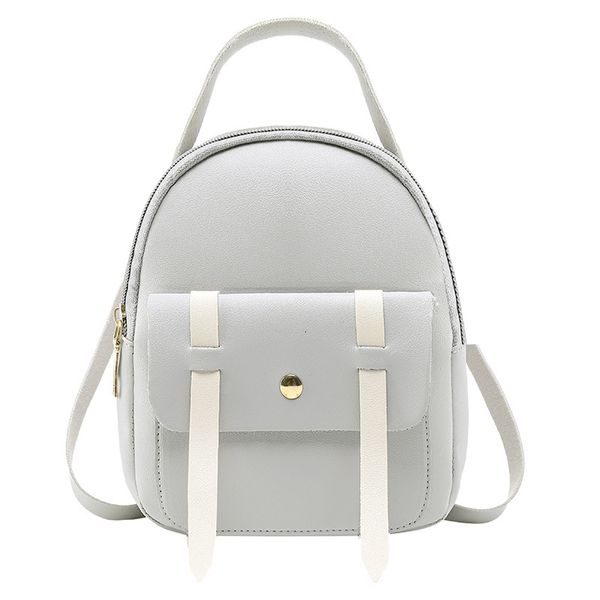 white mini rucksack
