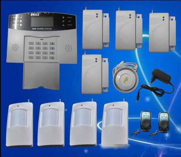 

new popular gsm wireless burglar alarm home security systems lcd auto dialer s212