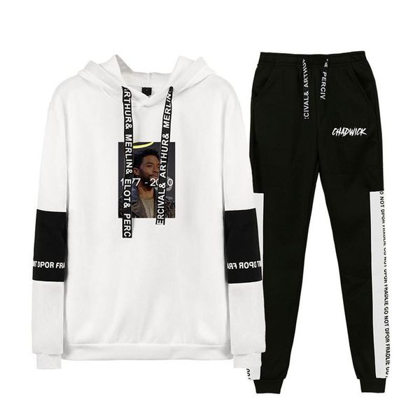 

women casual loose tracksuits fashion trend 2d pattern long sleeve trousers suits designer female new couple hoodies sets, Gray