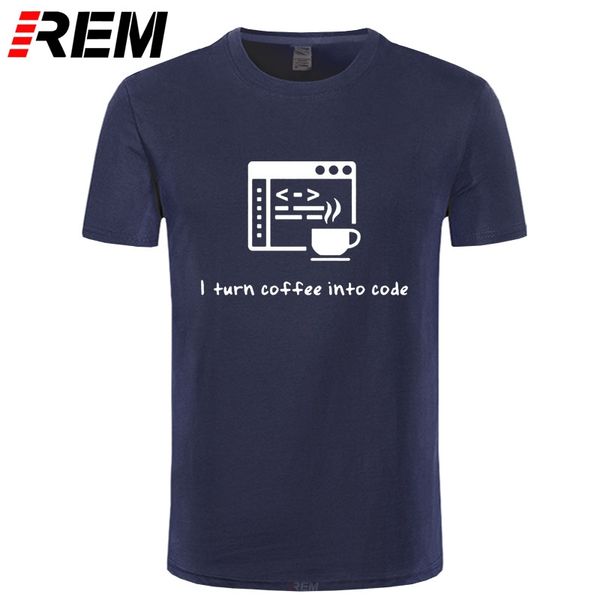 

science programmer i turn coffee into code funny t shirts summer cotton harajuku short sleeve o neck streetwear black t-shirt