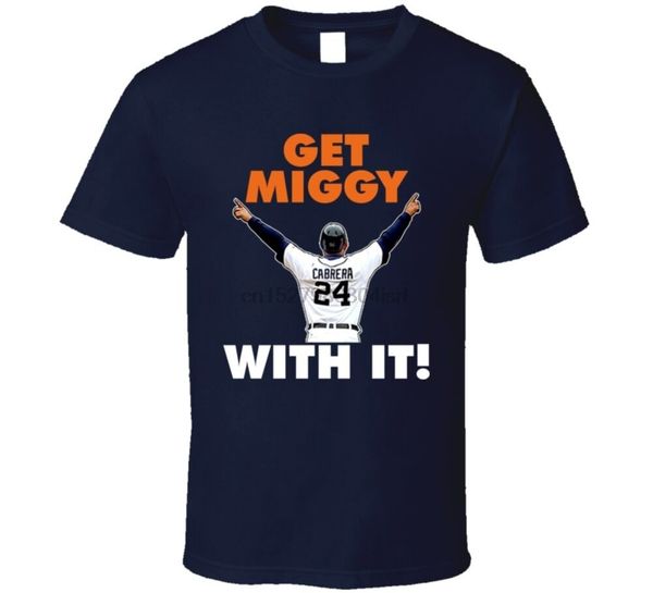 

мигель кабрера детройт бейсболист get miggy с это тенниска