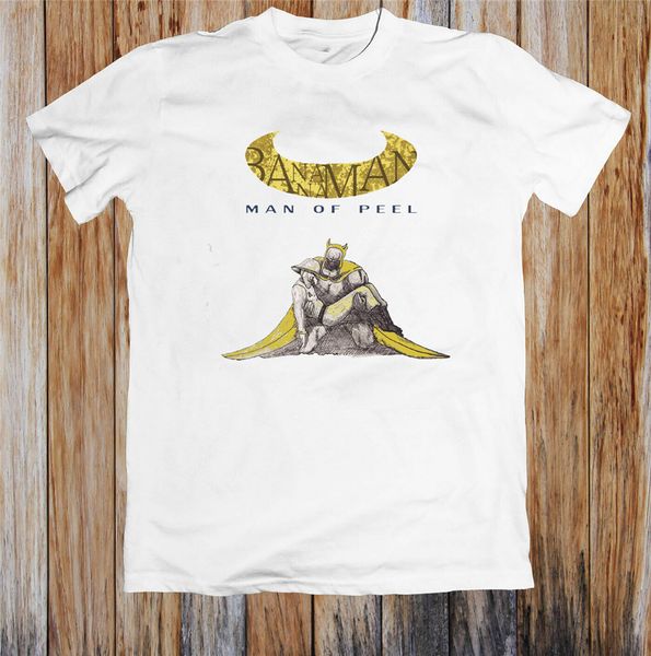 

bananaman gritty man of peel arkham parody t shirt popular tagless tee shirt