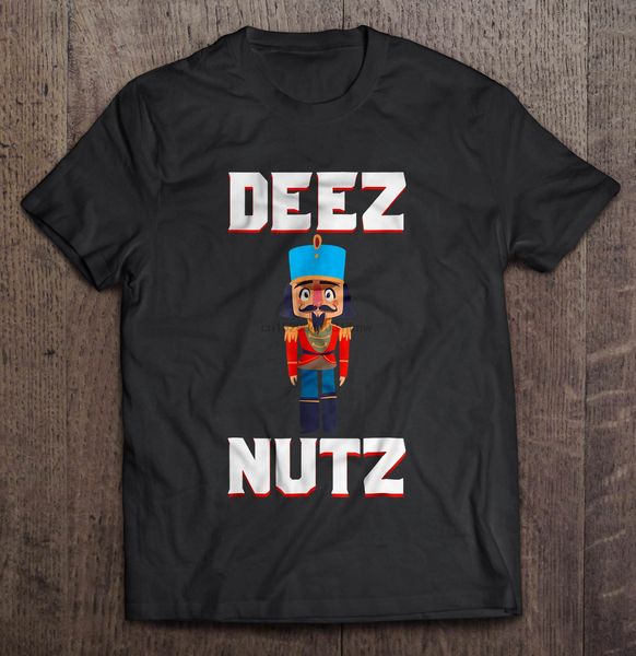 

men funny t shirt fashion tshirt deez nuts nutcracker christmas sweater women t-shirt