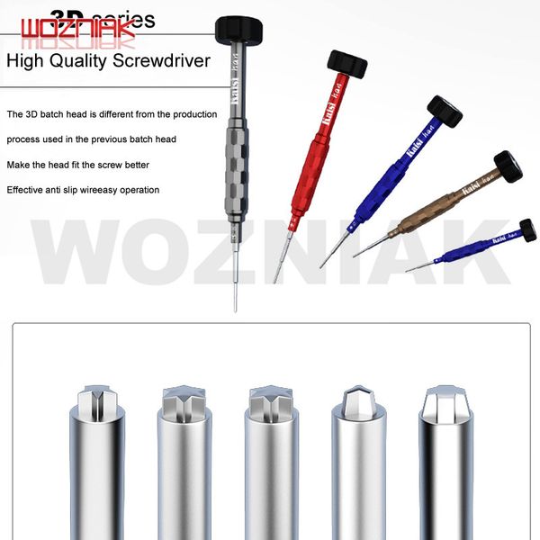 

kaisi high-end 3d screwdrivers for android mobile phone clocks watches repai anti sliding teeth precision screw driver