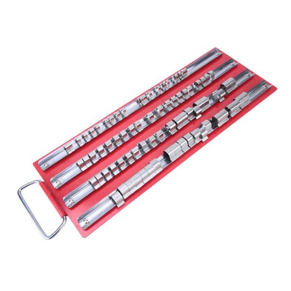 

stainless steel socket tray rail type socket organizer tool 1/2 1/4 3/8
