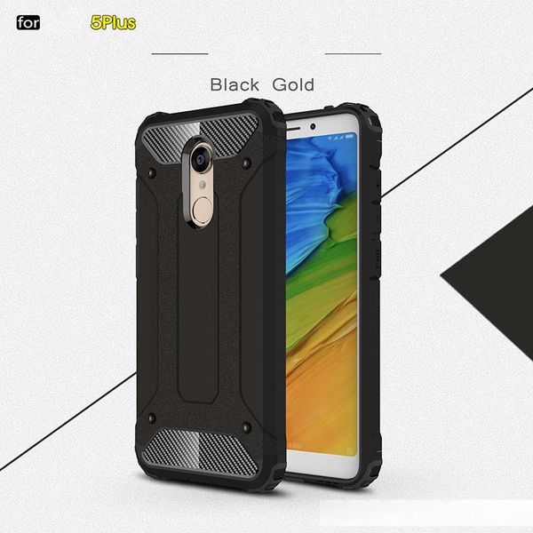 

strong hybrid tough shockproof armor phone back case for redmi 5 plus hard rugged impact resistance cover case