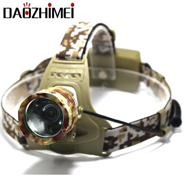 

headlamps led headlamp xml-t6 headlight waterproof lantern 3 mode head torch for 18650 battery