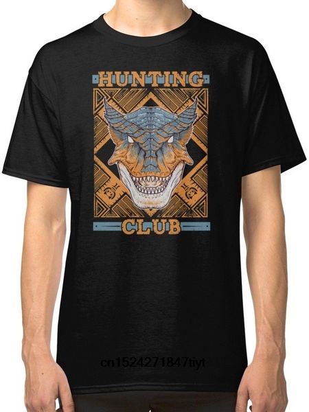 

monster hunter huntinger club tigrex male black t shirt tees clothing