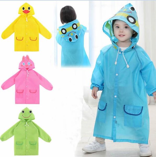 

raincoats children funny baby raincoat cartoon kids rainwear waterproof cute