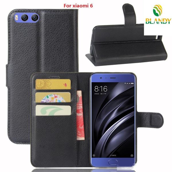 

phone case for xiaomi 6x litchi lychee wallet leather pu tpu phone cover case for xiaomi 6