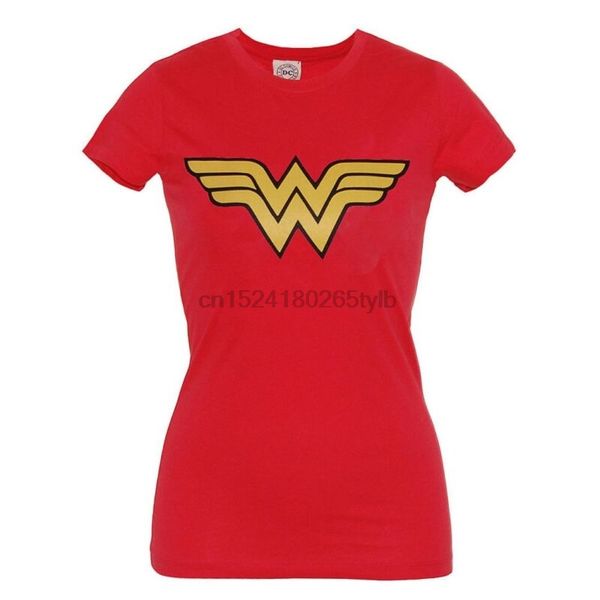 

wonder woman logo junior t-shirt