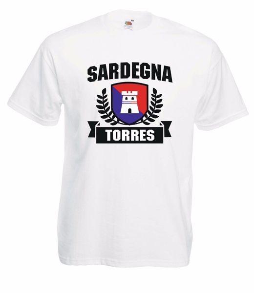 

fashion new t shirts novelty o-neck t-shirt j1290 flag sardinia torres ultras city of sardinia graphic tees