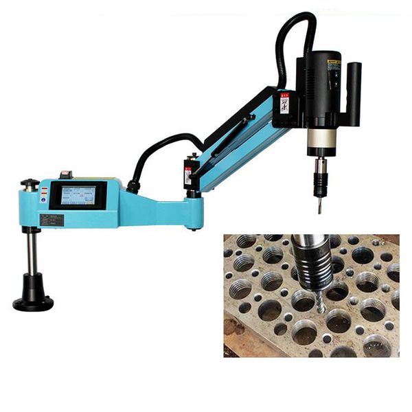 

new ce 220v m6-m24 vertical type electric tapping machine electric tapper tapping tool machine-working taps threading machine