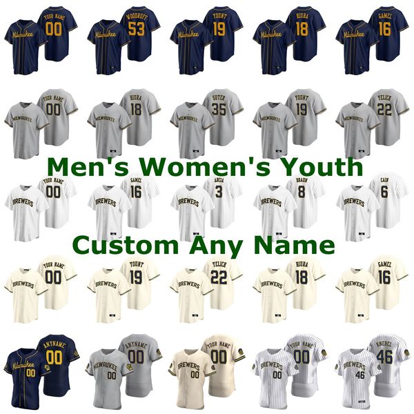 

junior guerra jersey womens marcos diplan matt albers mauricio dubon oliver drake devin williams eric yardley baseball jerseys custom stitch, Blue;black