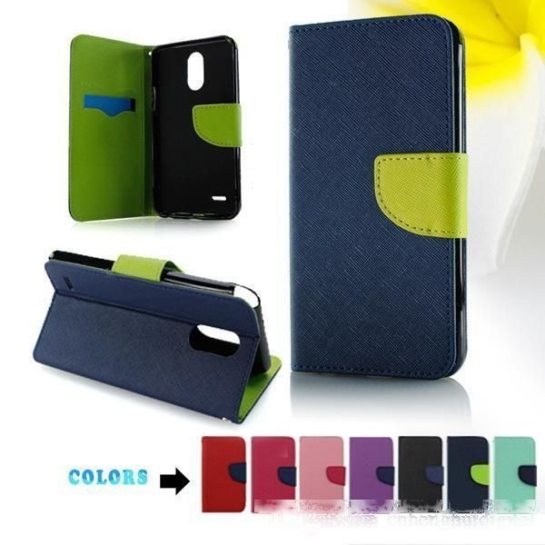 

phone for lg k20 plus/stylo3/zte zmax pro z981/ zte warp7 tpu pc dirt-resistant shockproof clemence clamshell slot cardwallet cases case