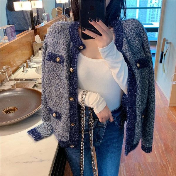 

нежный сыпучие all-match вязаная стильный cardigans новые элегантная мода высокого качества мягкие шикарные сладкие женщины свитера, White;black