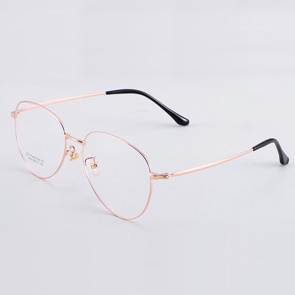 

beta titanium frame eyeglasses women and men full rim eyewear optical glasses frame handoer 1843, Black