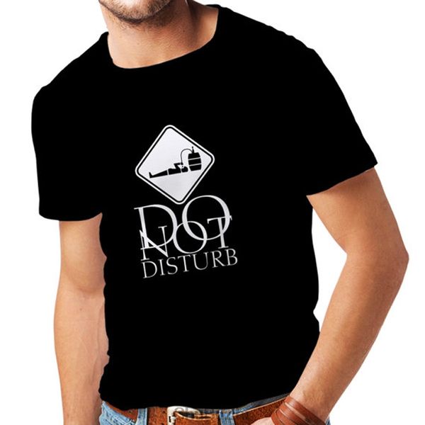 

do not disturb t-shirt, short sleeve slogan shirt, mens humor tshirt, regular fit hangover shirt, nap quote graphic tee