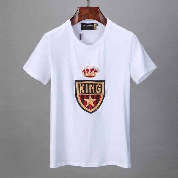 

mens t shirts fashion 2020 artificial diamond skull 3d t shirt men hip hop men t-shirt casual hip-hop fashion cotton t shirt#95, White;black