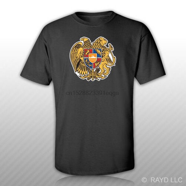 

armenian coat of arms t-shirt tee shirt sticker armenia flag arm am cotton adults casual tee shirt