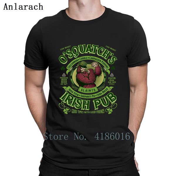 

osquatchs irish pub t shirt fashion customized trend spring autumn o neck tee shirt novelty loose shirt
