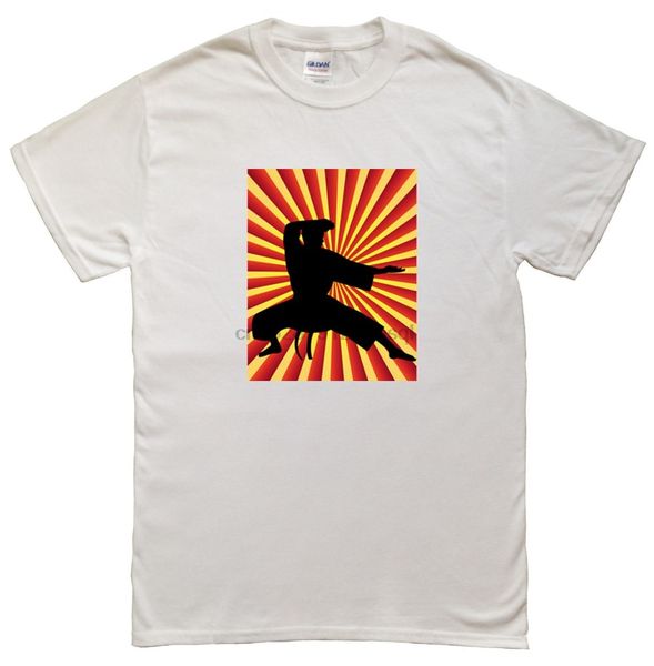 

2020 новый хлопок tee shirt техники боевых искусств движения - i love дзюдо - каратэ боковой удар мужчины футболку мода футболки