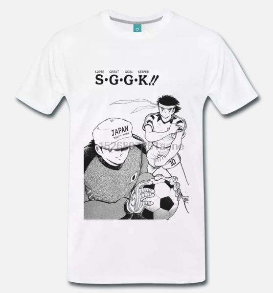 

2020 fashion t-shirt holly e benji captain tsubasa cartone anni 80 tee