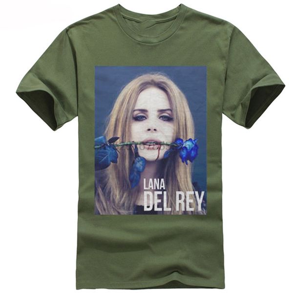 

t-shirt lana del rey rosa blu blood the happiness is have my t-shirt new