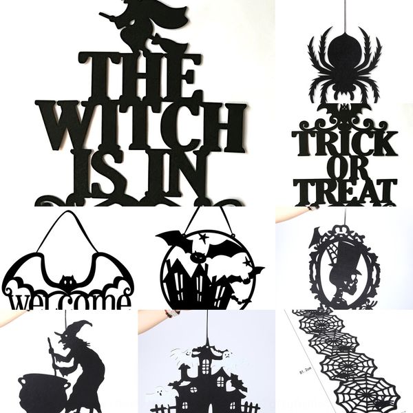

halloween door accessory hangers wall decorations matching supplies decorative crafts non-woven halloween door ornaments and ornamentsnon-w