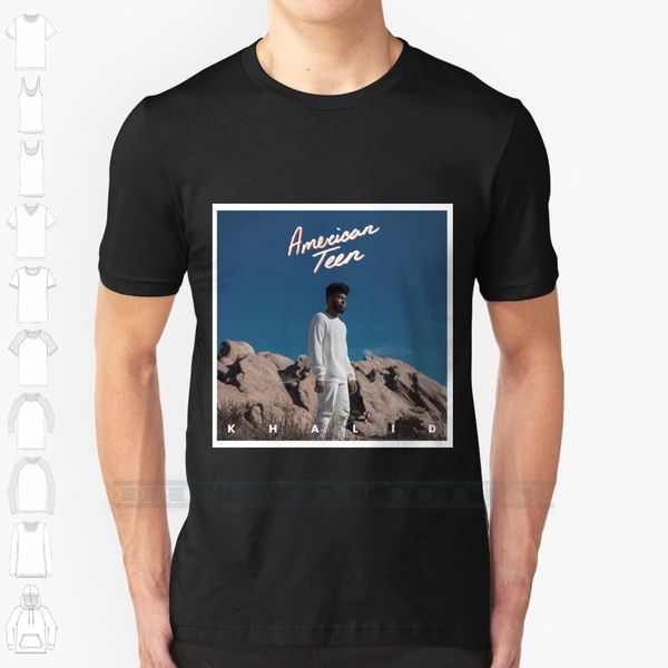 

khalid custom design print for men women cotton new cool tee t shirt big size 6xl khalid american teen khalid singer