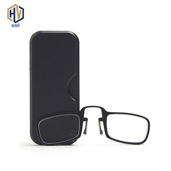 

medium small clip nose reading glasses new tr90 men women ultralight ultrathin spectacles portable eyeglasses box, White;black