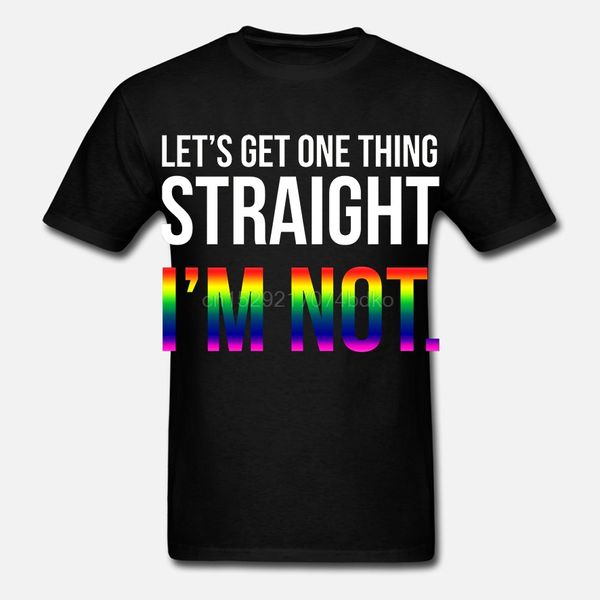 

men t shirt lets get one thing straight i'm not lgbt(2) women t-shirt