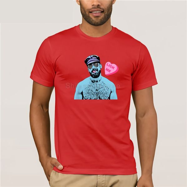 

lick me (конфеты сердца) гей медведь футболка мужчины harajuku футболка 2020 летняя футболка print top 100% хлопок рубашки