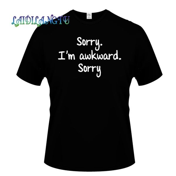 

sorry. i'm awkward. sorry sell 2019 new fashion men short sleeve slim fit t shirt men cotton t-shirt casual t shirts