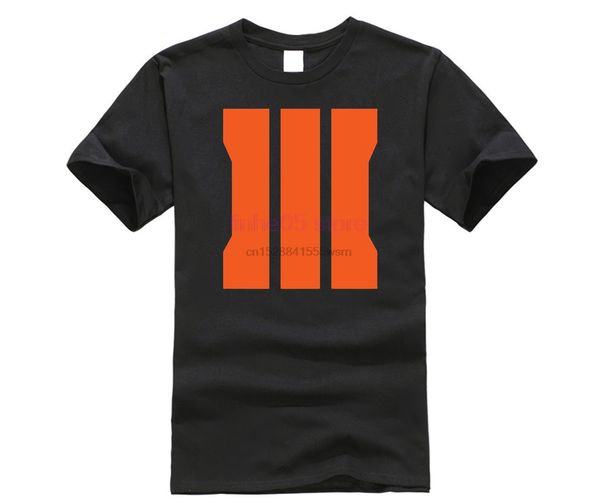 

2020 new black ops 3 logo mens print t shirts funny t shirt harajuku punk sleeve