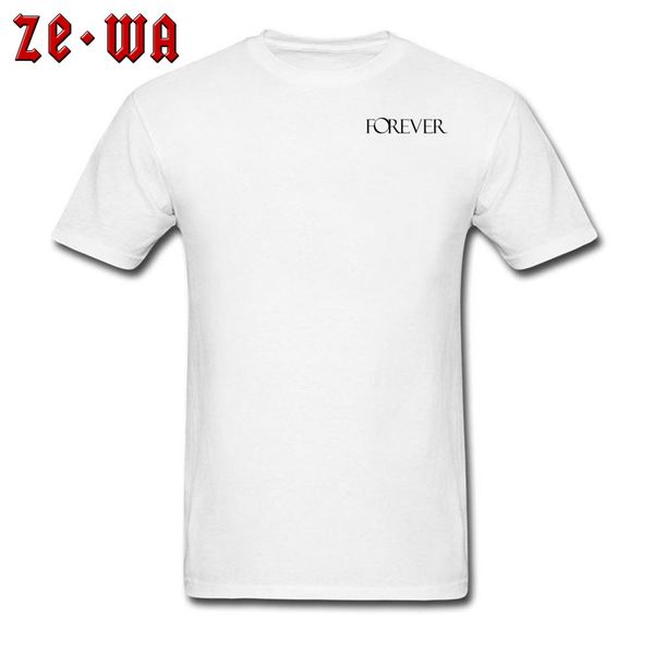 

new style fashion t shirt forever text words group white tshirt men short sleeve cotton o-neck men sweatshirts summer