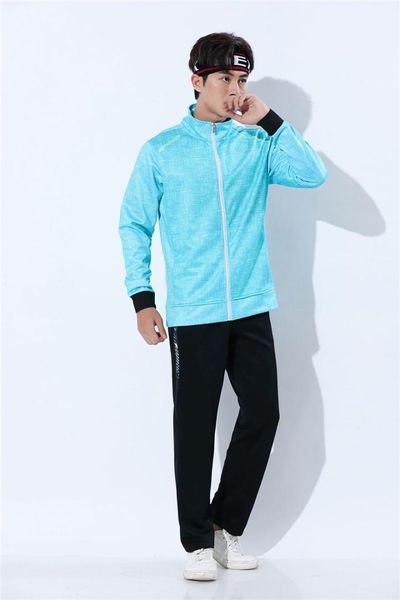 

color tracksuit casual mens slim zipper suits designer running couples 2pcs fashion solid, Gray