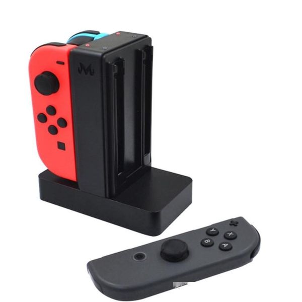 

4 in 1 charger station with individual led for nintendo switch joy-con