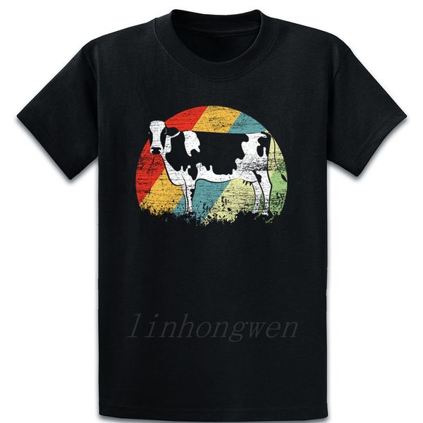 

cow t shirt vintage designer new style cotton spring autumn famous letter shirt