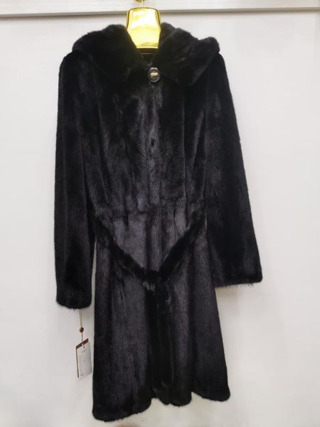

fur coat ladies long coat straw hat ladies fashion high-end atmosphere 2020, Black