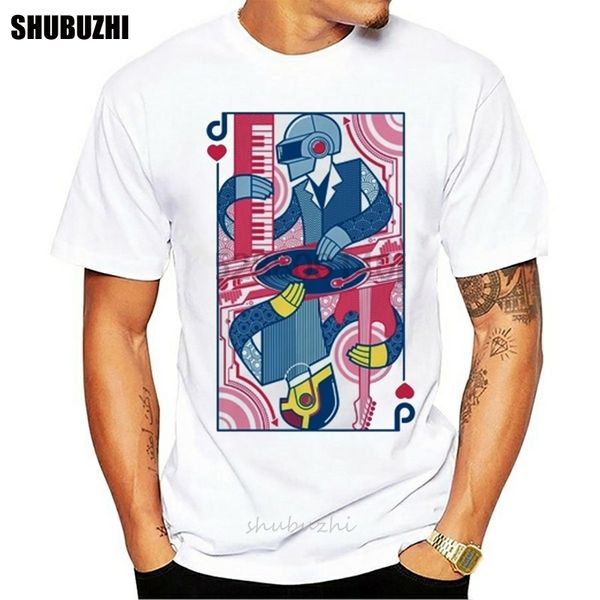 

daft punk bangalter get lucky t shirt tee short sleeve women men diy t shirt fashion summer