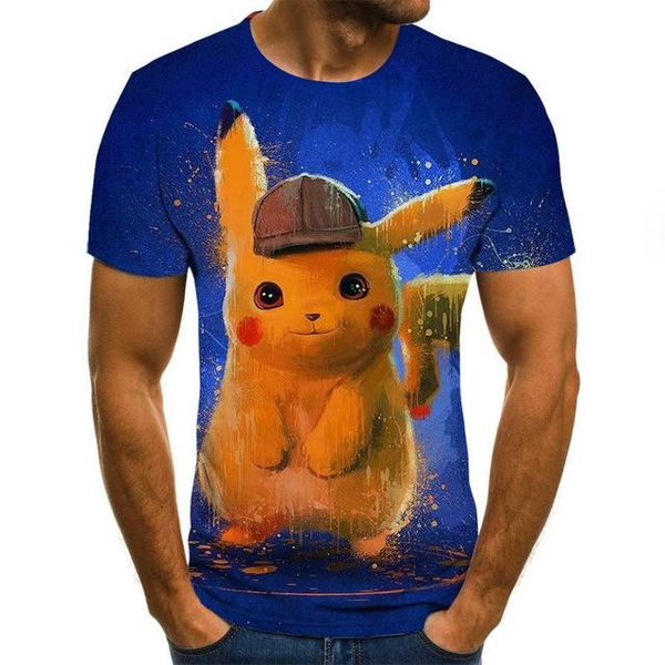 

short sleeved for 3d print shirts comics plus size hentai men clothing