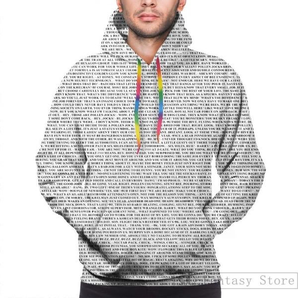 

mens hoodies sweatshirt for women funny bee movie script(4) print casual hoodie streatwear, Black