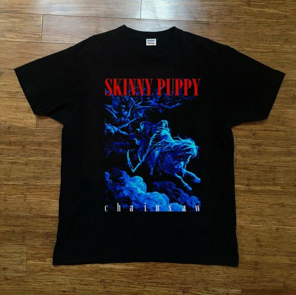 

vintage skinny puppy album chainsaw t shirt shirt new